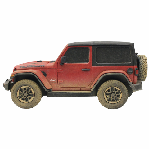 Masinuta cu telecomanda Jeep Wrangler Rubicon Muddy Rastar 1:24, 6 ani+ [2]
