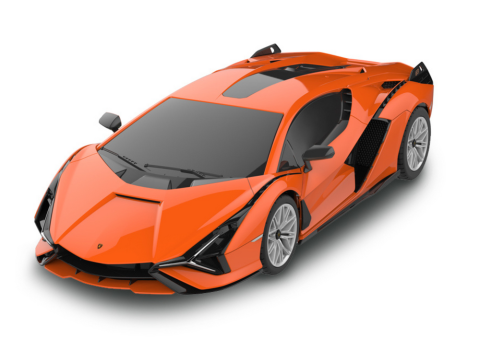 Masinuta cu telecomanda Lamborghini Sian Rastar Portocaliu 1:24, 6 ani+ [1]