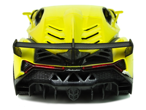 Masinuta cu telecomanda Lamborghini Veneno Galben 2.4G volan sunete lumini 1:24, 3 ani+ [3]