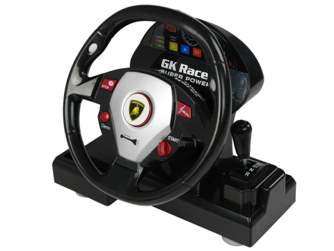 Masinuta cu telecomanda Lamborghini Veneno Galben 2.4G volan sunete lumini 1:24, 3 ani+ [5]