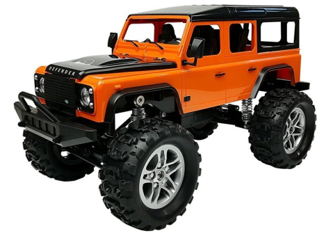 Masinuta cu telecomanda Land Rover Defender R/C Portocaliu 1:14, 6 ani+ [1]