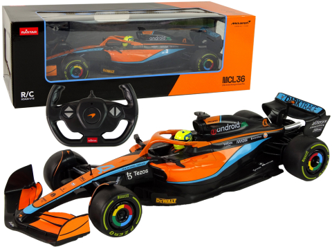 Jucarii cu telecomanda (RC) - Masinuta cu telecomanda McLaren F1 Rastar 1:12, 6 ani+