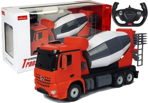 Jucarii cu telecomanda (RC) - Masinuta cu telecomanda Mercedes-Benz Arocs Rastar 1:14, 6 ani+