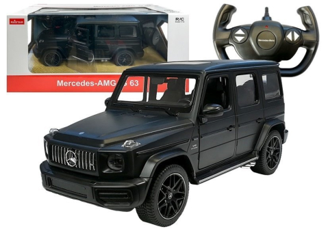 Jucarii cu telecomanda (RC) - Masinuta cu telecomanda Mercedes G63 Black Rastar 1:14, 6 ani+