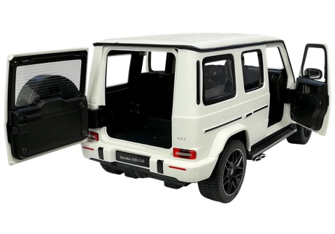 Masinuta cu telecomanda Mercedes G63 Rastar 1:14 Alb, 6 ani+ [4]