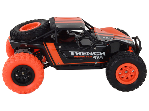 Masinuta cu telecomanda Off-Road Orange 4x4 20km/h 1:24, 6 ani+ [3]