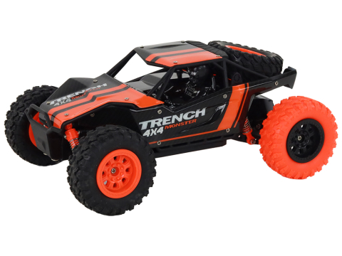 Masinuta cu telecomanda Off-Road Orange 4x4 20km/h 1:24, 6 ani+ [1]
