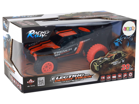 Masinuta cu telecomanda Off-Road Orange 4x4 20km/h 1:24, 6 ani+ [7]