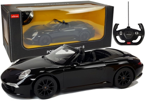 Jucarii cu telecomanda (RC) - Masinuta cu telecomanda Porsche 911 Carrera S Rastar 1:12, 6 ani+