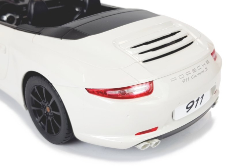 Masinuta cu telecomanda Porsche 911 Carrera S Rastar White 1:12, 6 ani+ [6]