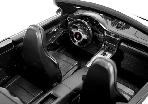 Masinuta cu telecomanda Porsche 911 Carrera S Rastar White 1:12, 6 ani+ [7]