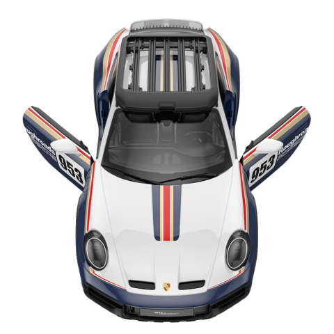 Masinuta cu telecomanda Porsche 911 Dakar Rastar 1:14, 6 ani+ [3]