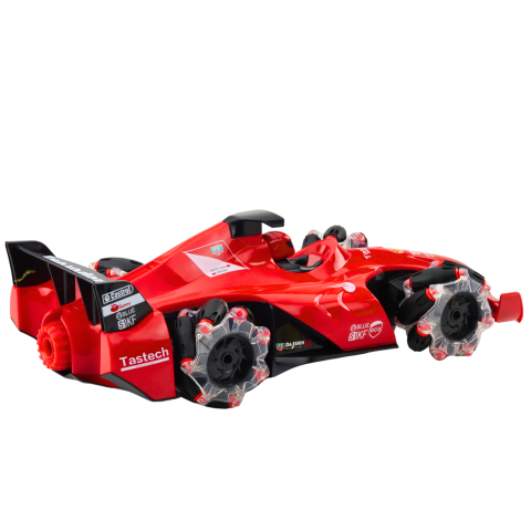 Masinuta cu telecomanda Race Car cu efect de fum si lumini LED Rosu, 6 ani+ [2]
