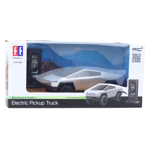 Masinuta cu telecomanda RC Pickup Truck Silver cu lumini LED, 6 ani+ [5]