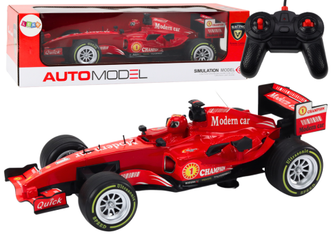 Jucarii cu telecomanda (RC) - Masinuta cu telecomanda RC Racer 1:12 lumini si sunete, 3 ani+