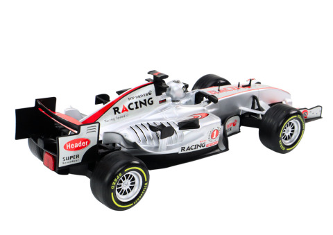 Masinuta cu telecomanda RC Racer Argintie 1:12, lumini si sunete, 3 ani+ [2]