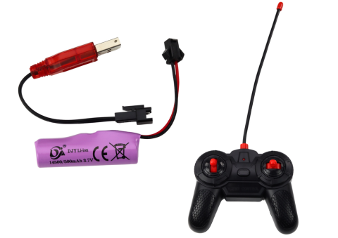 Masinuta cu telecomanda RC Racer Argintie 1:12, lumini si sunete, 3 ani+ [3]