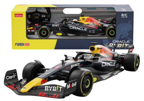 Jucarii cu telecomanda (RC) - Masinuta cu telecomanda Red Bull RB181 F1 Navy Blue 1:12, 6 ani+