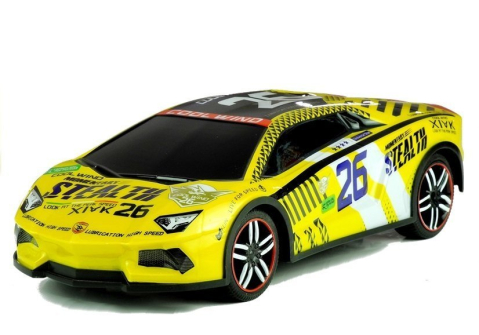 Jucarii cu telecomanda (RC) - Masinuta cu telecomanda Sport R/C Galben 1:14, 3 ani+