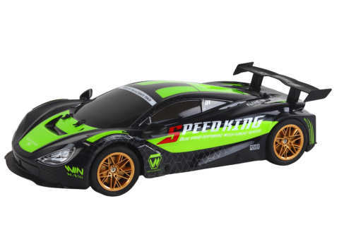 Masinuta cu telecomanda Sports Car 1:10 Verde si Negru, 6 ani+ [2]
