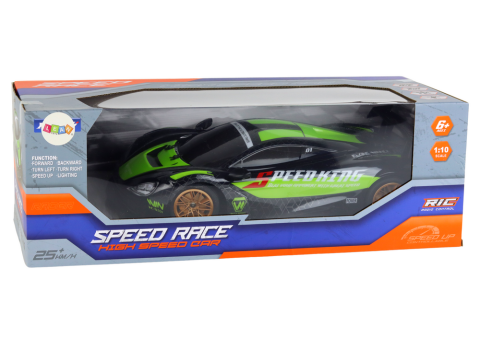 Masinuta cu telecomanda Sports Car 1:10 Verde si Negru, 6 ani+ [5]