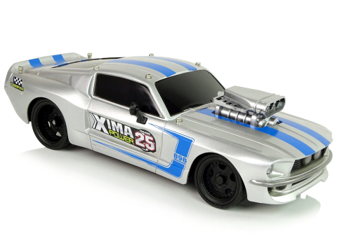 Masinuta cu telecomanda Sports Car 1:16 Argintiu, 6 ani+ [2]