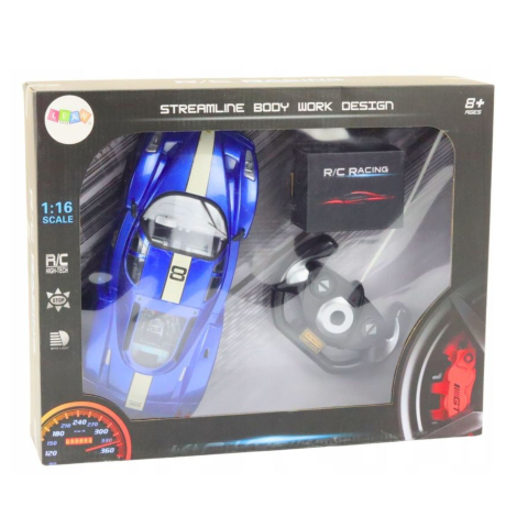 Masinuta cu telecomanda Sports Car Albastru 1:16, 8 ani+ [4]