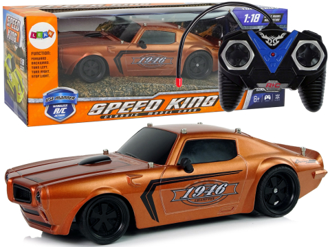 Jucarii cu telecomanda (RC) - Masinuta cu telecomanda Sports Car Champion Pilot 1:18, 6 ani+
