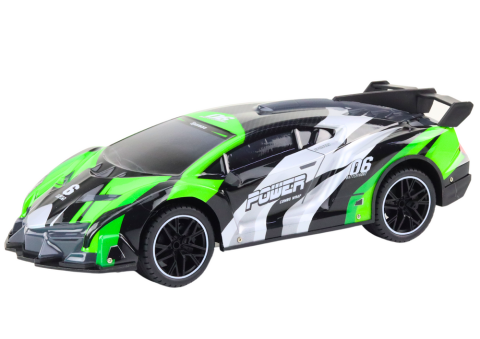 Masinuta cu telecomanda Sports Car RC 1:10 25km/h Verde, 3 ani+ [1]