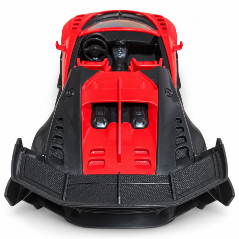 Masinuta cu telecomanda Sports Car RC 1:18, Rosu, Lumini si Roti din Cauciuc, 6 ani+ [4]