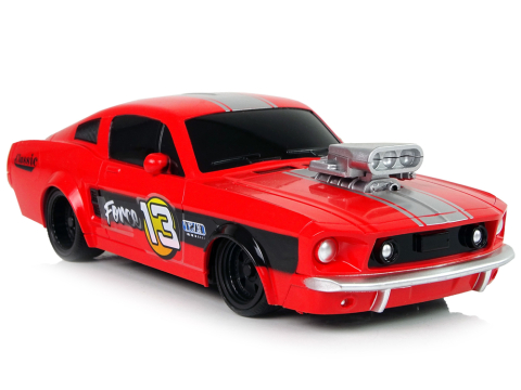 Masinuta cu telecomanda Sports Car Red Pilot 1:20, 6 ani+ [5]