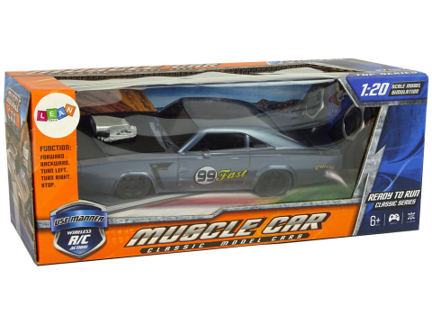 Masinuta cu telecomanda Sports Sticker Grey 1:20, 6 ani+ [5]