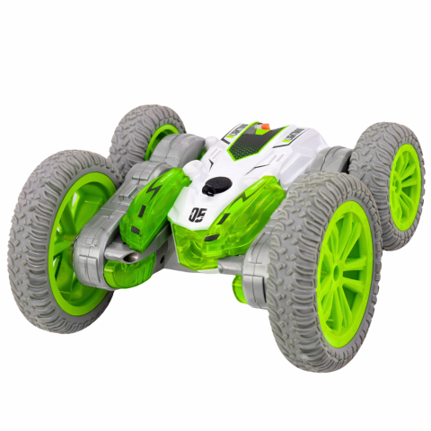 Masinuta cu telecomanda Stunt Car cu aburi si drift 360 Verde, 3 ani+ [1]