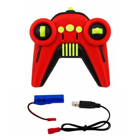 Masinuta cu telecomanda Stunt RC 360 grade 4WD lumini 1:14, 6 ani+ [5]