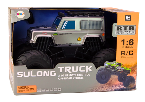 Masinuta cu telecomanda SUV Off-Road urias 2.4G 1:6 Gri, 8 ani+ [4]