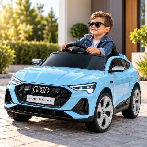 Masinuta electrica pentru copii, Audi E-tron Sportback - BEBELUL [2]