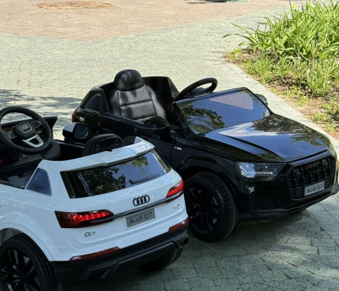 Masinuta electrica Mercedes GLC Coupe copii cu telecomanda roti EVA scaun piele ECO [8]