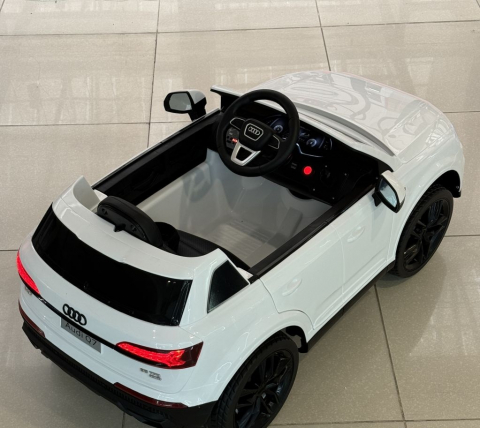 Masinuta electrica Mercedes GLC Coupe copii cu telecomanda roti EVA scaun piele ECO [22]
