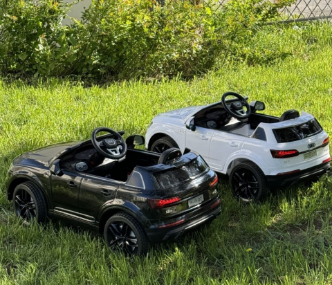 Masinuta electrica Mercedes GLC Coupe copii cu telecomanda roti EVA scaun piele ECO [12]
