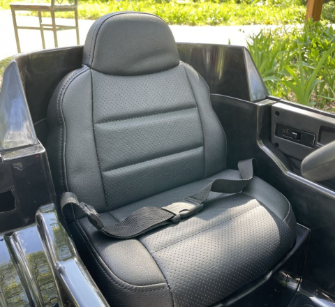 Masinuta electrica Mercedes GLC Coupe copii cu telecomanda roti EVA scaun piele ECO [13]