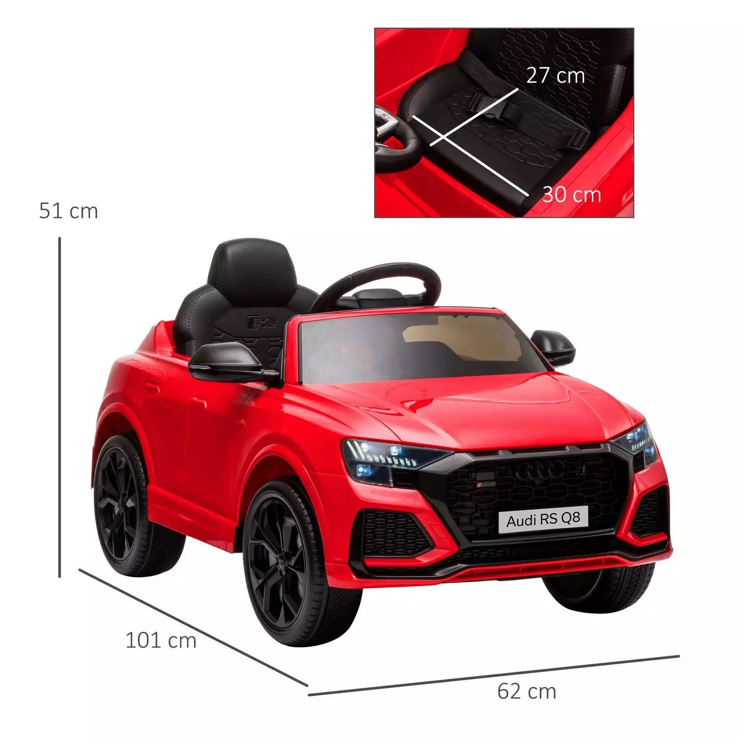 Masinuta electrica Audi Q8 BEBELUL [7]