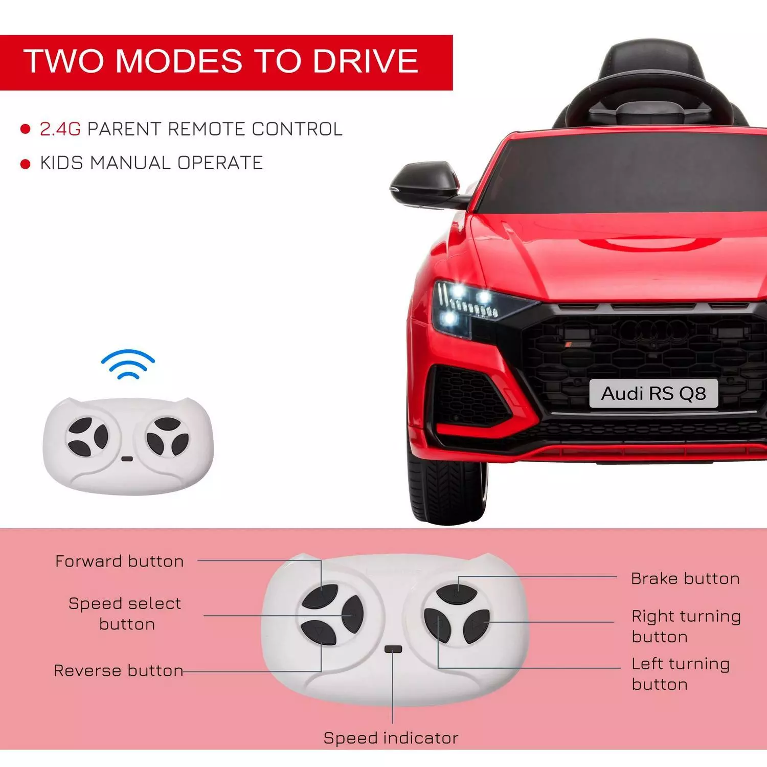 Masinuta electrica Audi Q8 BEBELUL [8]