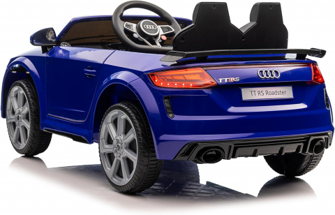 Masinuta electrica Audi TT copii cu telecomanda roti EVA scaun piele ECO [14]