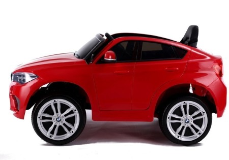 Masinuta electrica, BMW X6M ROSU, cu telecomanda, 2x motor 12V [6]