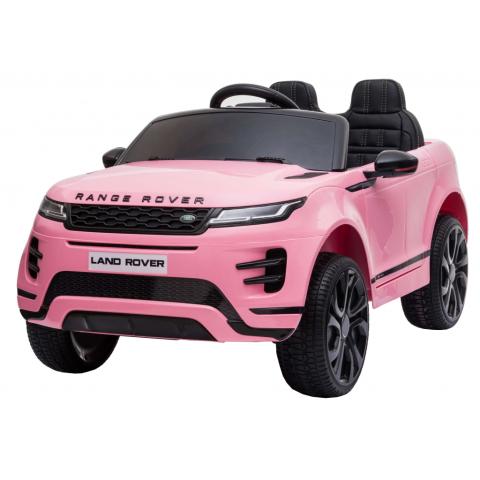 Masinute electrice - Range Rover Evoque - Masinuta electrica roz 4x4 EVA 12V cu telecomanda parentala