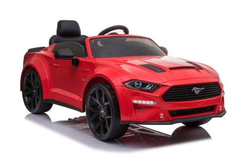 Vehicule electrice copii - Masinuta electrica Ford Mustang GT Drift Rosie pentru copii, 3 ani+