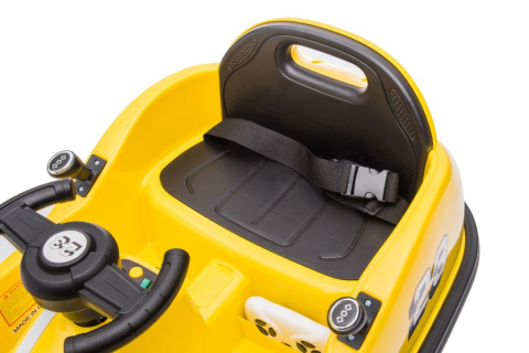 Mașinuță Electrică GTS1166, Galbenă, cu Telecomandă [13]