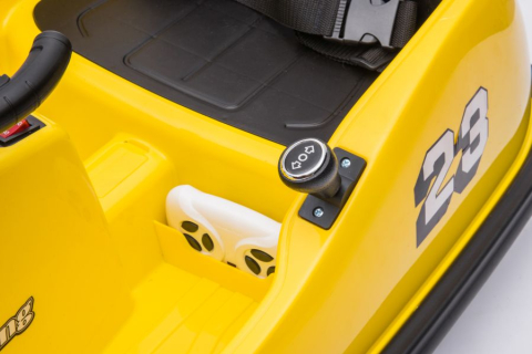 Mașinuță Electrică GTS1166, Galbenă, cu Telecomandă [11]