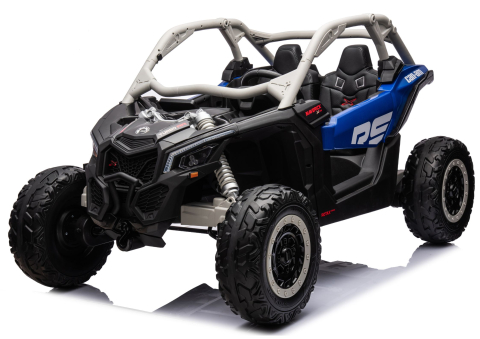 Mașinuță Electrică Maverick CAN-AM Turbo DK-CA001, Albastru-Gri Lăcuit [1]
