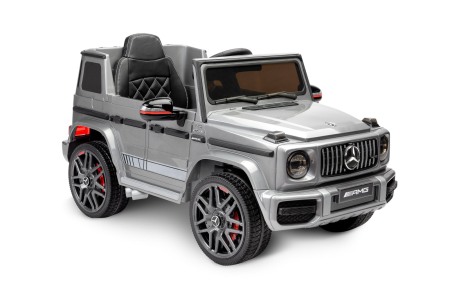 Masinuta electrica, Mercedes Benz AMG G63, cu telecomandă, 12V/7Ah, argintiu [1]